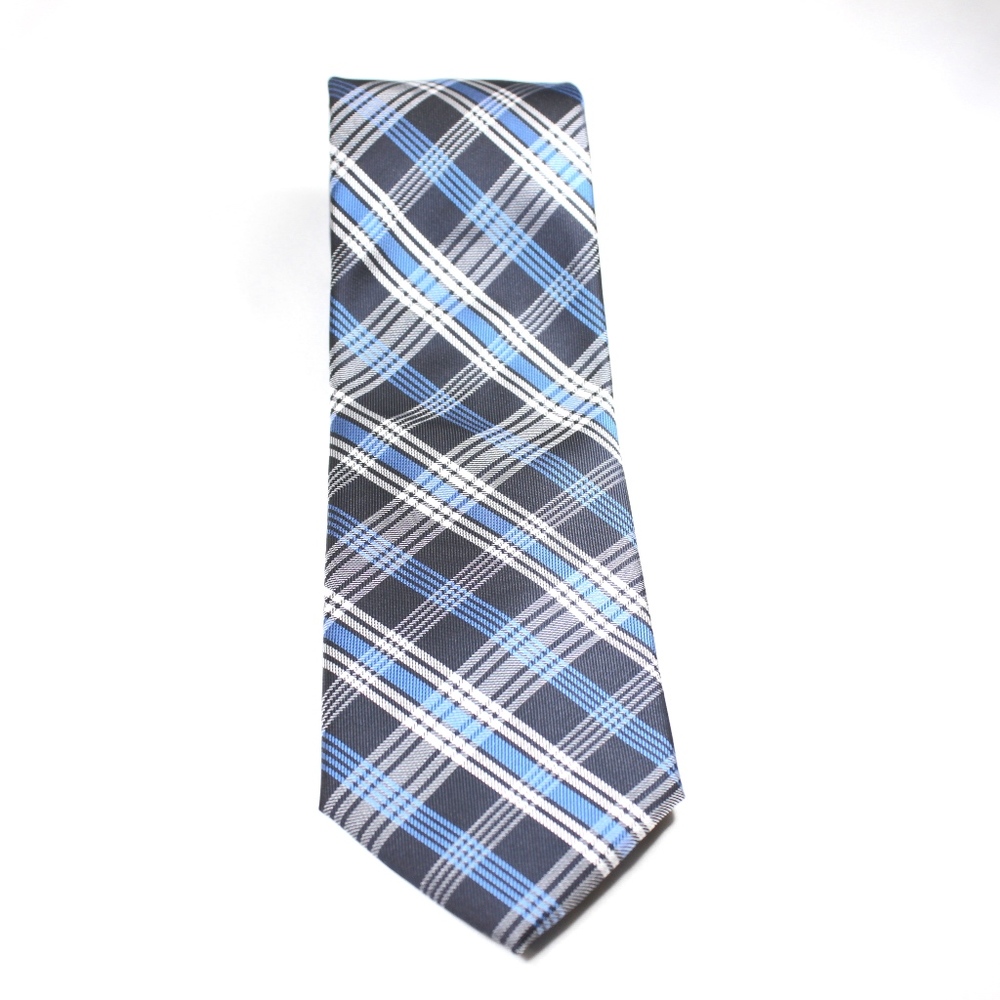 Savile Row London Blue Tie Men's